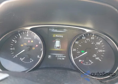 2015 Nissan Rogue Sv z USA, uszkodzony, nr VIN KNMAT2MT0FP535020